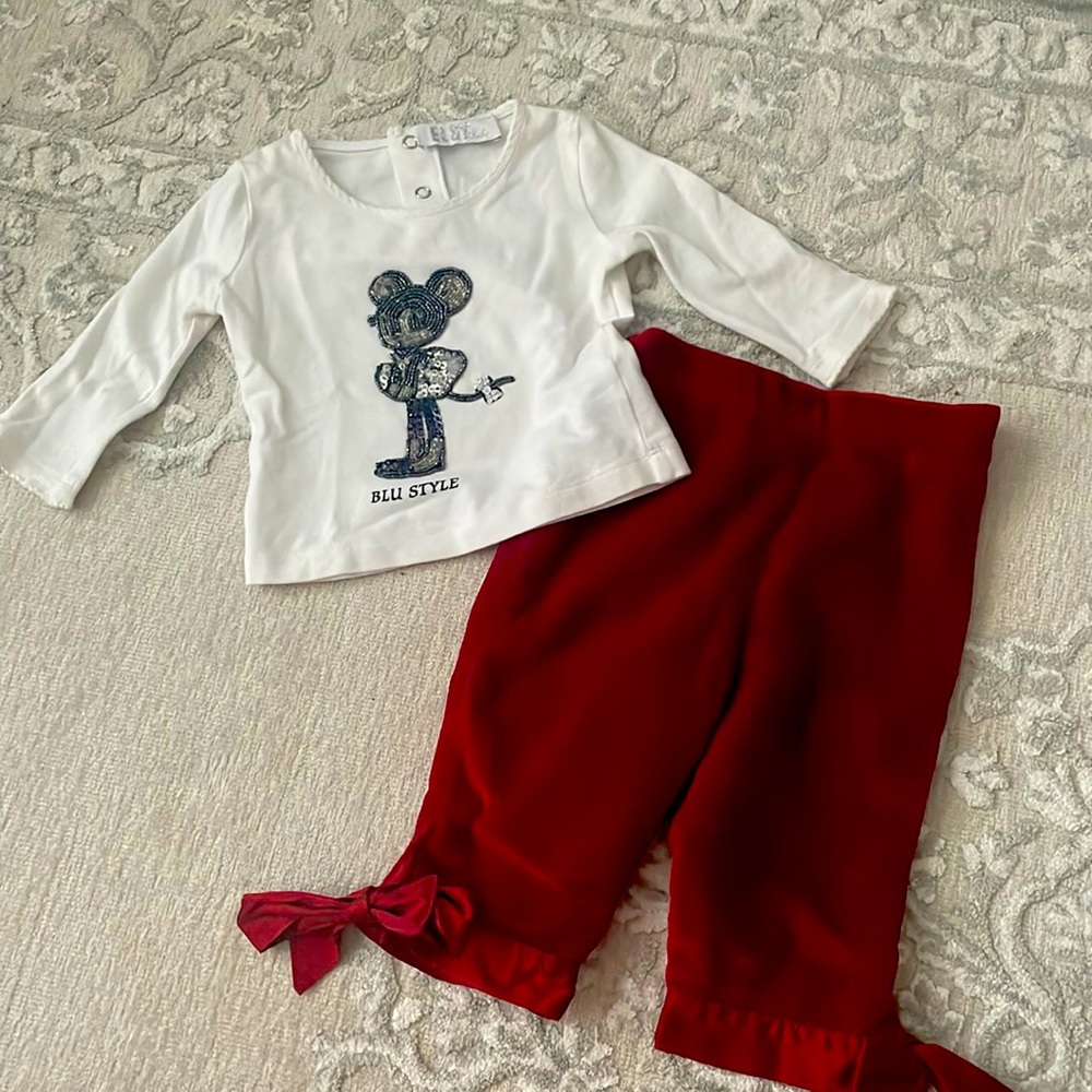 Elsy Baby shirt and pants set